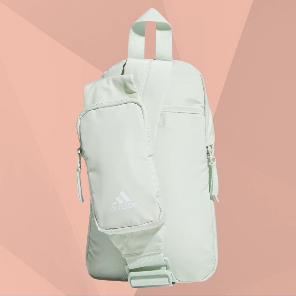 Adidas Essentials 2 Sling Crossbody Bag in Seafoam/Mint Green
